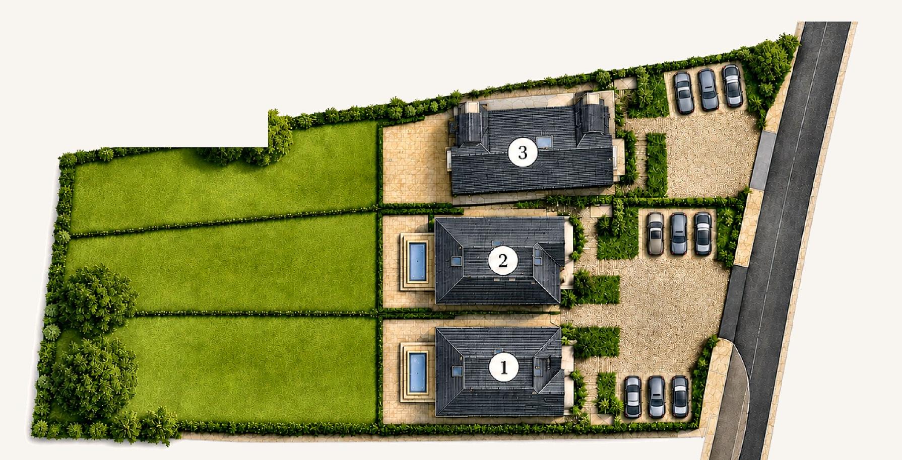 Henley Gate site plan